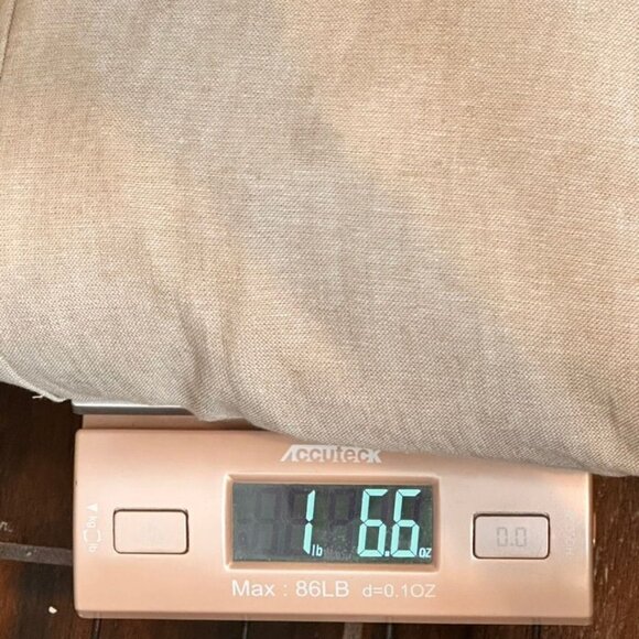 NEW Old Navy Womens 2X Double-Breasted Linen-Blend Blazer Beige Lightweight - Picture 9 of 9